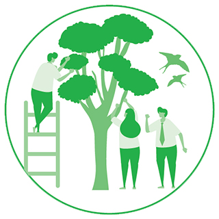 Icon for the value of collaboration