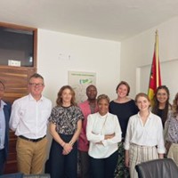 Image of group photo from OCPP visit to Mozambique