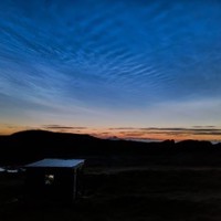 Photograph of the sunset on the Island of Rum (image courtesy of Katrina Siddiqi-Davies)