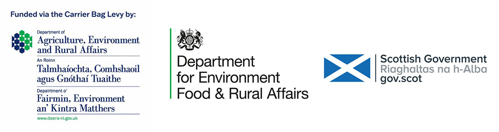 Logos of the APAS project funders: DAERA (Northern Ireland), Defra and Scottish Government